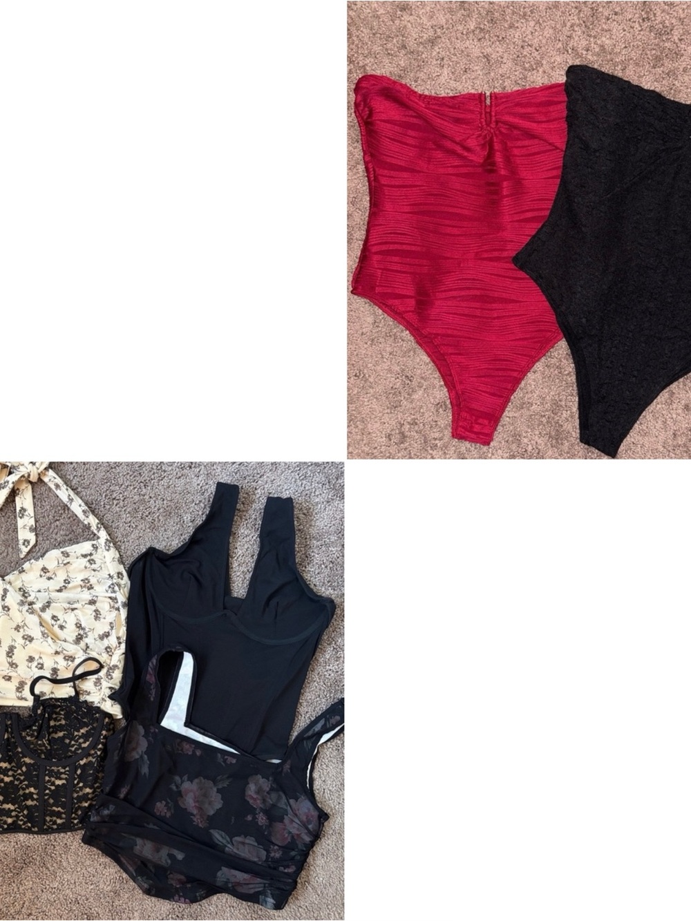 SHEIN NWOT Bodysuits & Cropped Tops Large